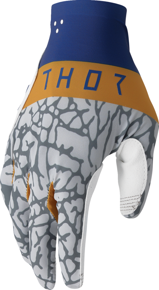 THOR, THOR Sportmode Bravo Gloves Navy/Copper Medium - Part 3330-8238
