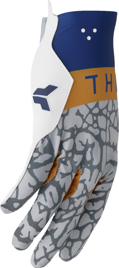 THOR, THOR Sportmode Bravo Gloves Navy/Copper Small - Part Number 3330-8237