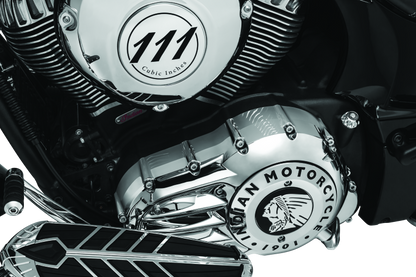 Kuryakyn, Kuryakyn Rear Oil Panel Accent Chrome for Indian Motorcycles - Part No. 5644