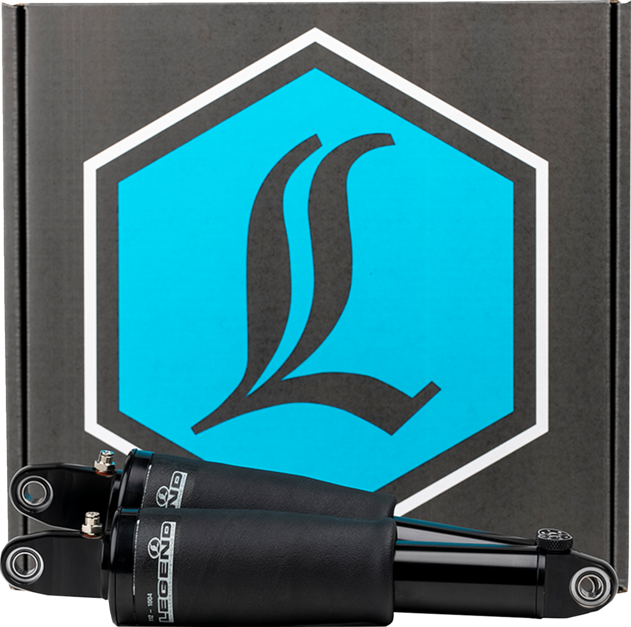 Legend Suspension AIR-A trike suspension system, 13.6 inch model 1311-0190, showing durable air suspension components and mounting hardware