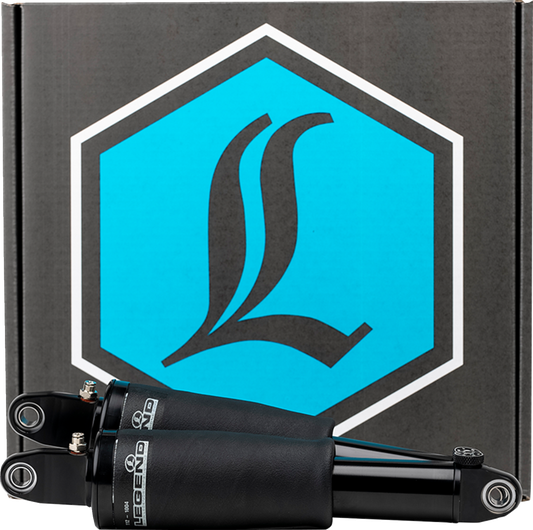 Legend Suspension AIR-A trike suspension system, 13.6 inch model 1311-0190, showing durable air suspension components and mounting hardware