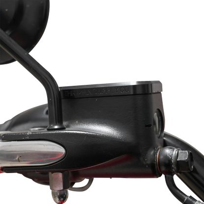 THRASHIN SUPPLY CO. Front Brake Master Cylinder Cover TSC-3176-4 in Black