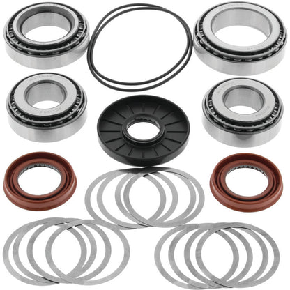 QuadBoss rear differential bearing and seal kit for 2007 Polaris Ranger 500 2x4, part #417767, shown in the image.