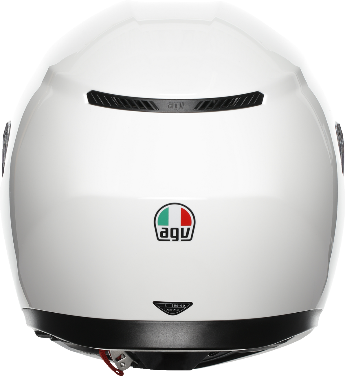 AGV K3 Helmet Mono White Small 2118381004-022-S with Pinlock® Lens and Advanced Ventilation