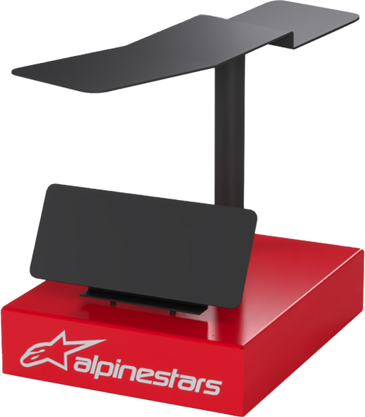 Alpinestars Hero Display Boot 99AS-98100 in black with protective sole and ankle support, designed for motorcycle riding.