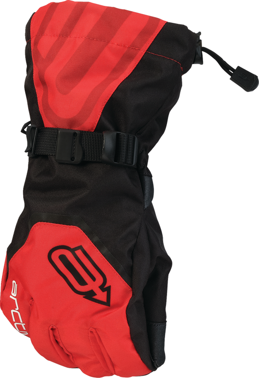 ARCTIVA Pivot 8 Winter Gloves 3XL in red and black, waterproof and insulated with 3M Thinsulate and Clarino palm.