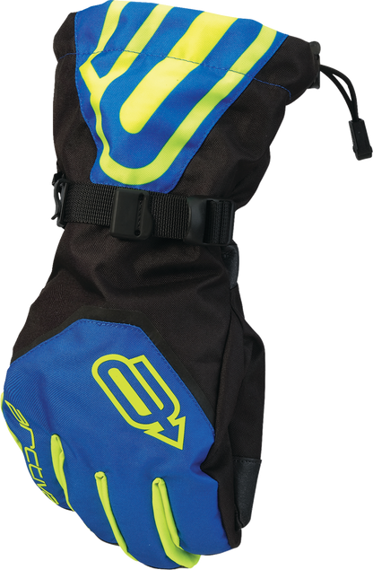 ARCTIVA Pivot 8 Gloves 3XL Blue/Hi-Vis - Part Number 3340-1457