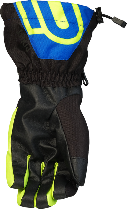 ARCTIVA Pivot 8 Gloves 2XL Blue/Hi-Vis - Waterproof Insulated Outdoor Gloves