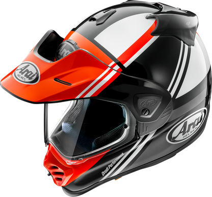 ARAÏ Helmets XD-5 Cosmic Red helmet in medium size, featuring sleek design and vibrant red color, designed for motorcycle riding safety.