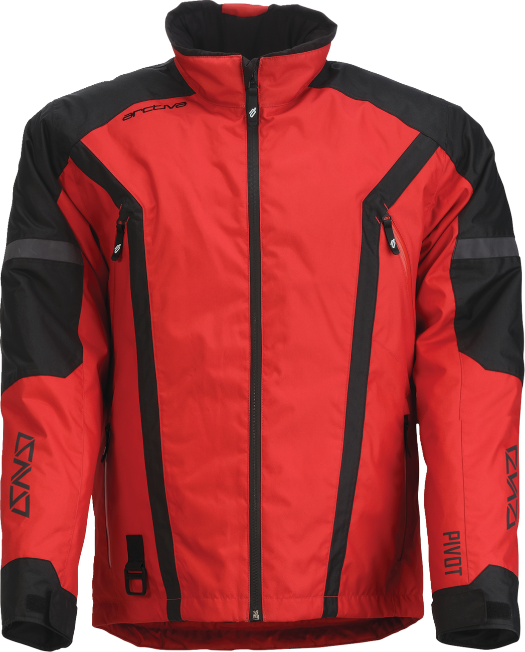 Arctiva Pivot 8 Insulated Jacket - Red/Black, Size Small, Part #3120-2150