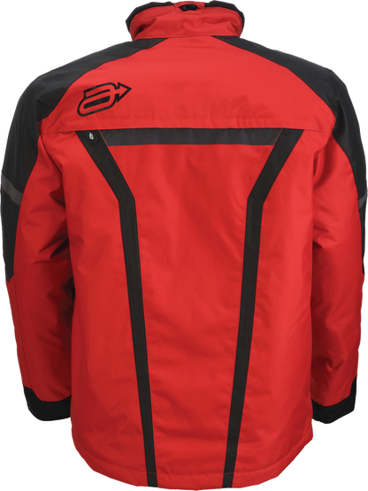 Arctiva Pivot 8 Insulated Jacket - Red/Black, Size Small, Part #3120-2150