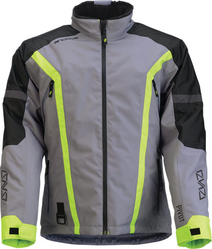 ARCTIVA Pivot 8 Insulated Jacket - Gray/Hi-Vis, Medium - Model 3120-2157
