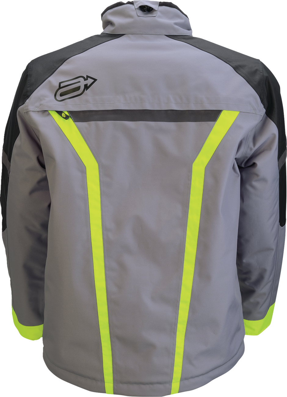 ARCTIVA Pivot 8 Insulated Jacket - Gray/Hi-Vis, Medium - Model 3120-2157
