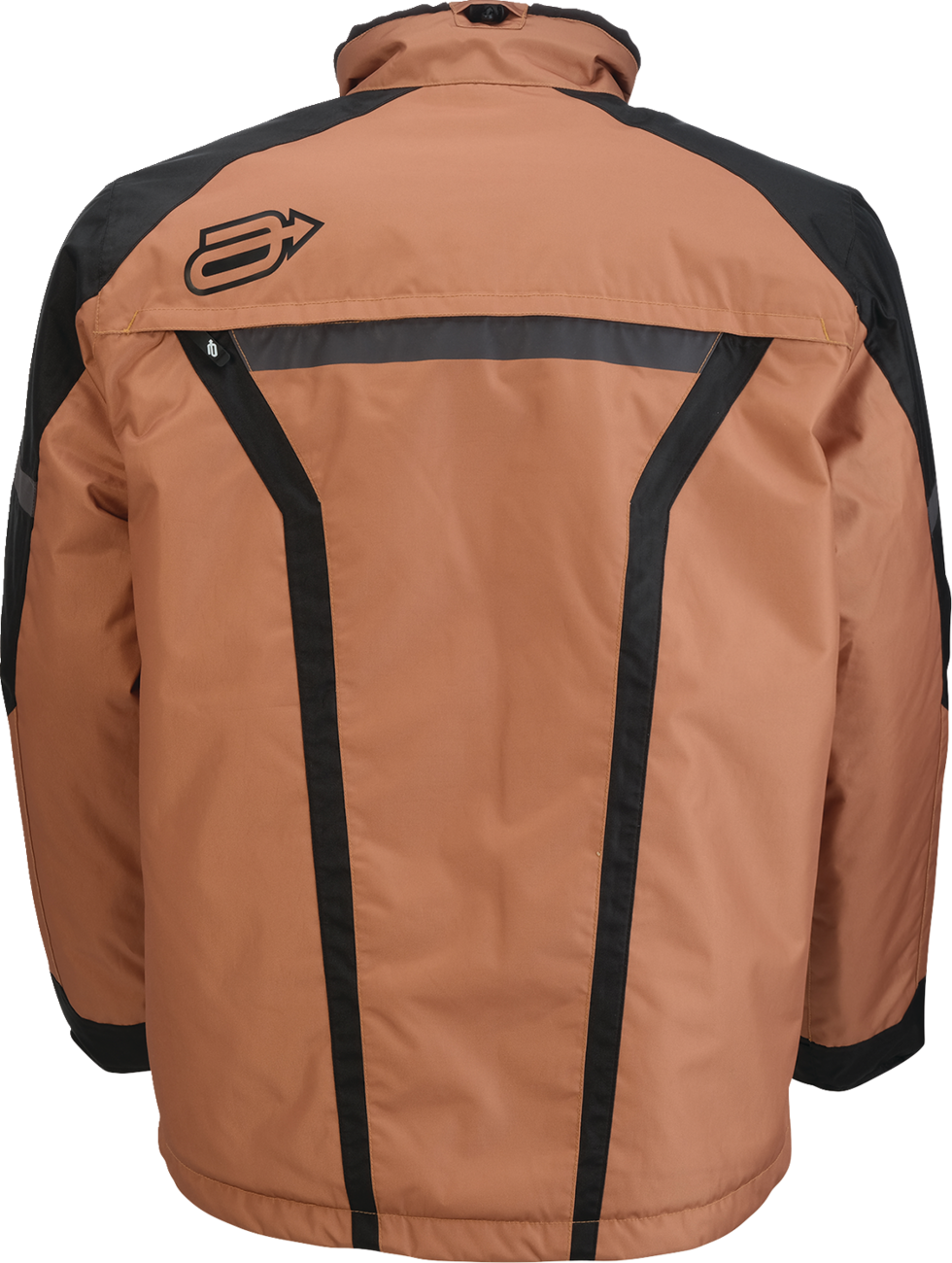ARCTIVA Pivot 8 insulated jacket in tan and black, small size, showing front view with quilted design and zipper details.