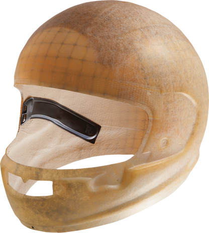 White ARAI HELMETS Corsair-X motorcycle helmet with XL size, featuring aerodynamic design and multiple ventilation ports.
