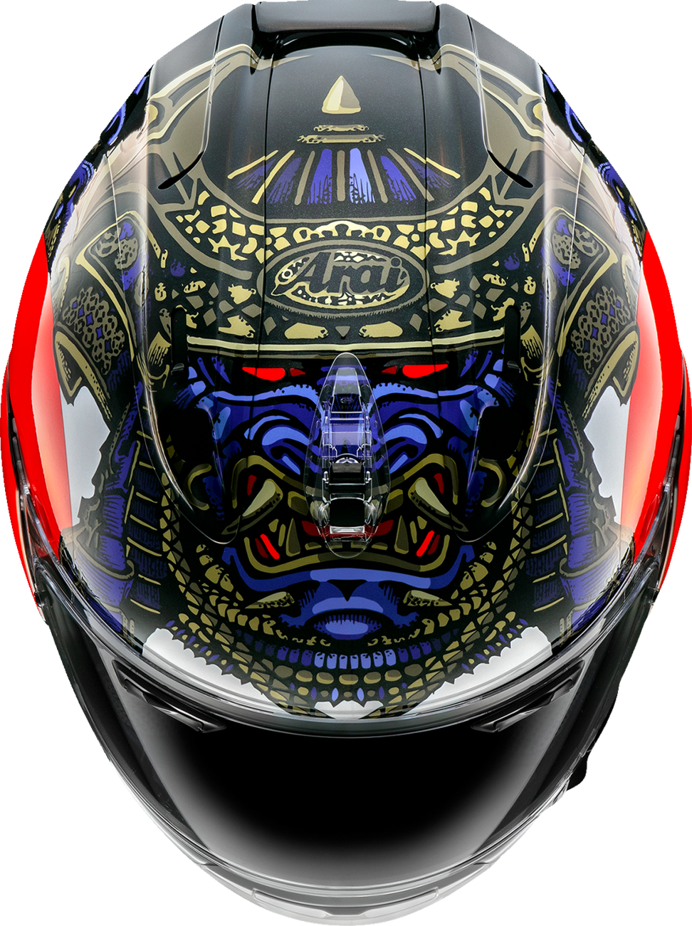 ARAI HELMETS Corsair-X Shogun 2XL motorcycle helmet with VAS shield mechanism and Max-V shield, glossy finish and aerodynamic design