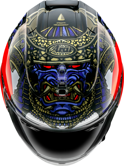 ARAI HELMETS Corsair-X Shogun 2XL motorcycle helmet with VAS shield mechanism and Max-V shield, glossy finish and aerodynamic design