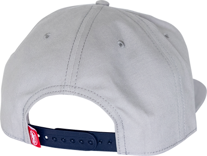 FMF Supplier Hat Gray SU25196907GRY - Classic Damask Woven Label Cap