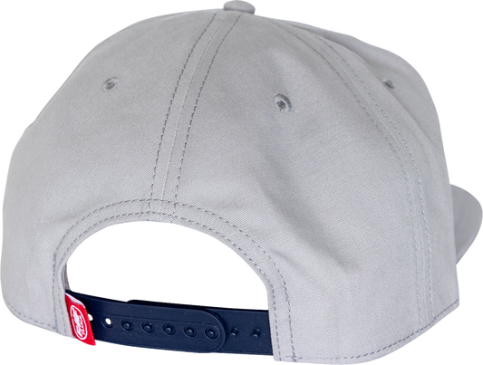 FMF Supplier Hat Gray SU25196907GRY - Classic Damask Woven Label Cap