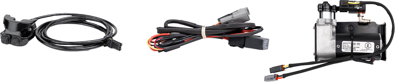 Legend Suspension AIR suspension system 1311-0187, showcasing adjustable air bags and components for improved ride comfort.