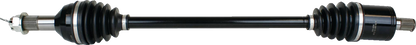 MOOSE OFFROAD LM6-CA-8-350 front axle assembly for Can-Am Defender, featuring durable metal components and automotive design.