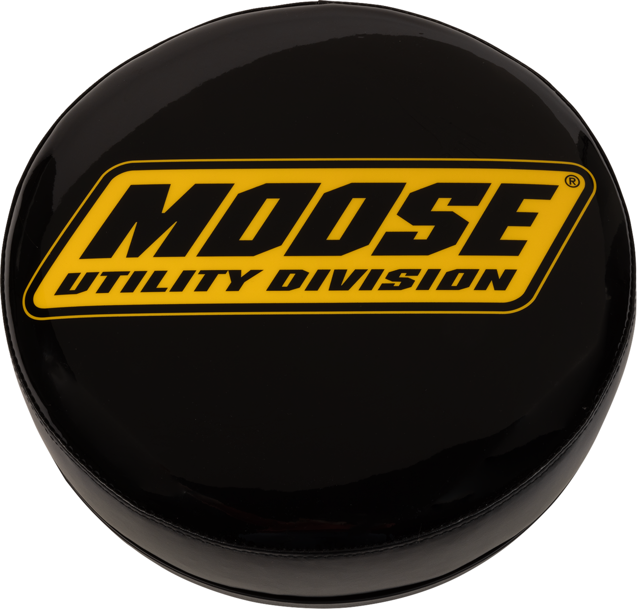 MOOSE OFFROAD Mechanic Bar Stool X80-6030MUD with chrome frame and 360° swivel, featuring a cushioned seat and sturdy design