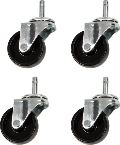 MOOSE OFFROAD Mechanic Bar Stool X80-6030MUD with chrome frame and 360° swivel seat, shown from side angle.