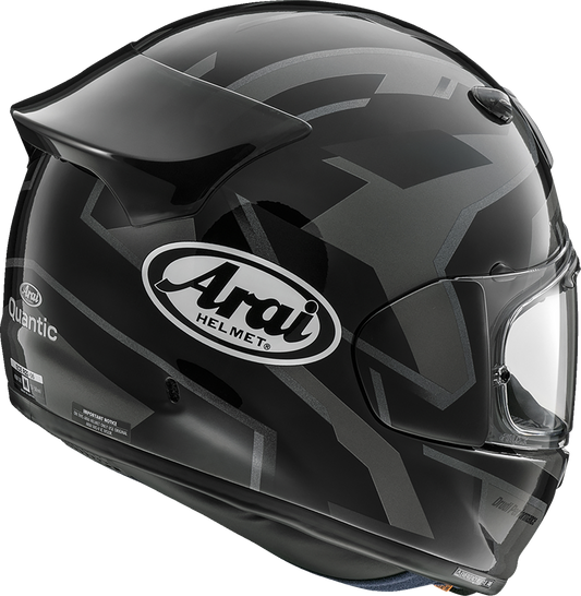 Arai Helmets Signet-X Robotik motorcycle helmet in black, size XL, with sleek aerodynamic design and visor.