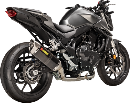 AKRAPOVIC stainless steel header pipe for Honda CB750 Hornet E-H7R6 motorcycle, part of the performance exhaust system.