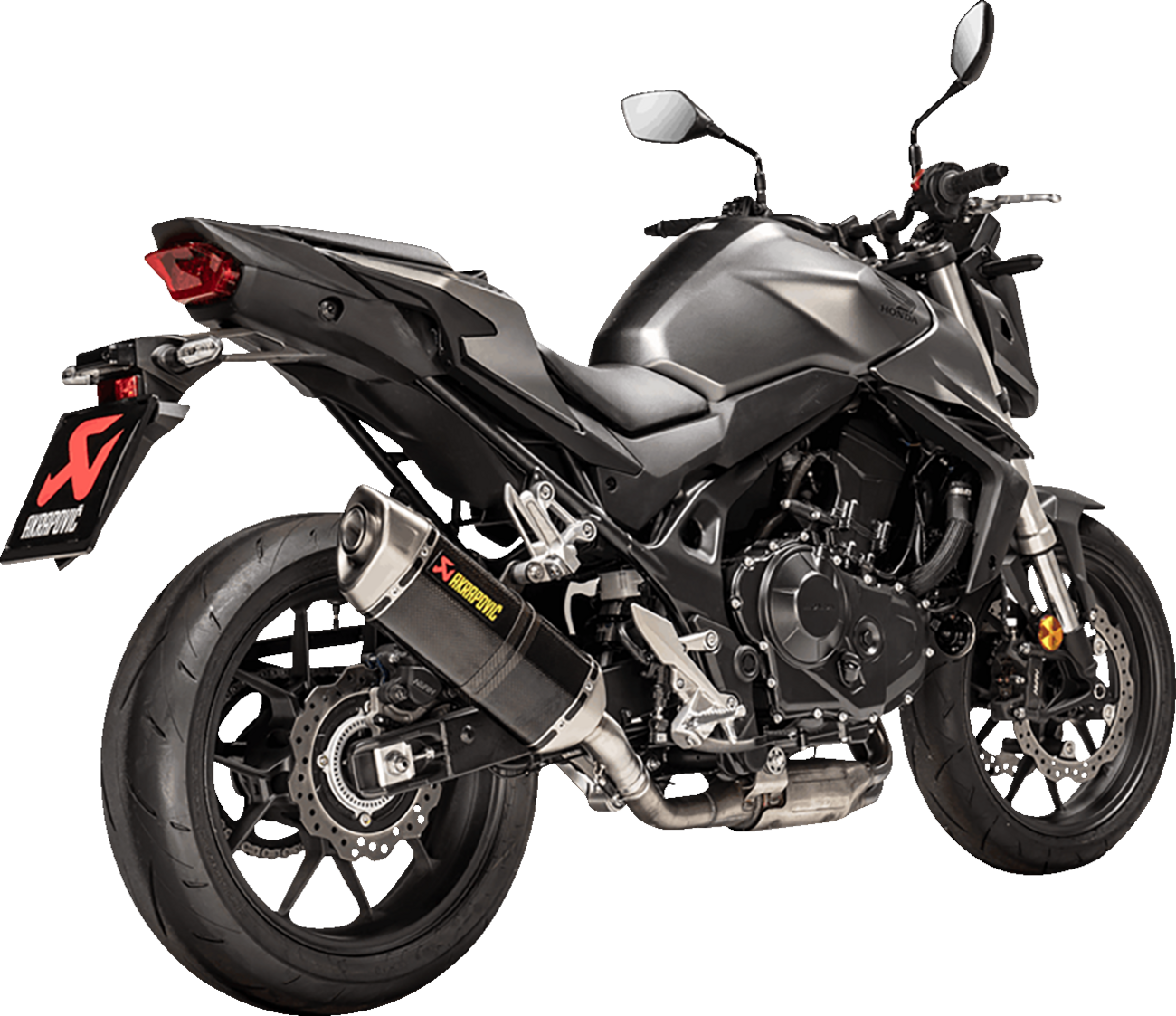 AKRAPOVIC Slip-On Line Carbon Fiber Exhaust for Honda CB750 Hornet S-H7SO5-HRC