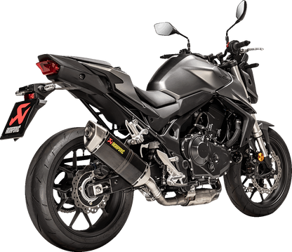 AKRAPOVIC Slip-On Line Carbon Fiber Exhaust for Honda CB750 Hornet S-H7SO5-HRC