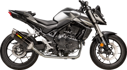 AKRAPOVIC header pipe for Honda CB750 Hornet E-H7R6, stainless steel performance exhaust component, with polished finish.