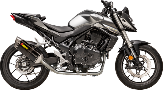AKRAPOVIC header pipe for Honda CB750 Hornet E-H7R6, stainless steel performance exhaust component, with polished finish.