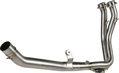 Stainless steel AKRAPOVIC header pipe for Honda CB750 Hornet E-H7R6 performance exhaust system.