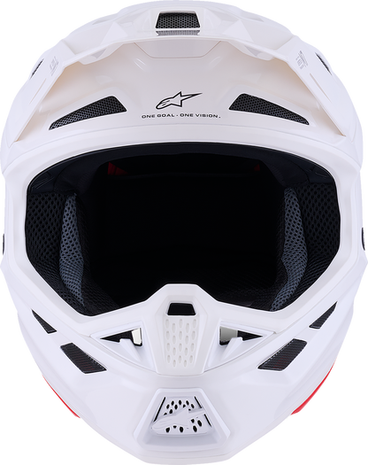ALPINESTARS, Alpinestars SM7 Helmet - Solid Gloss White - Large
