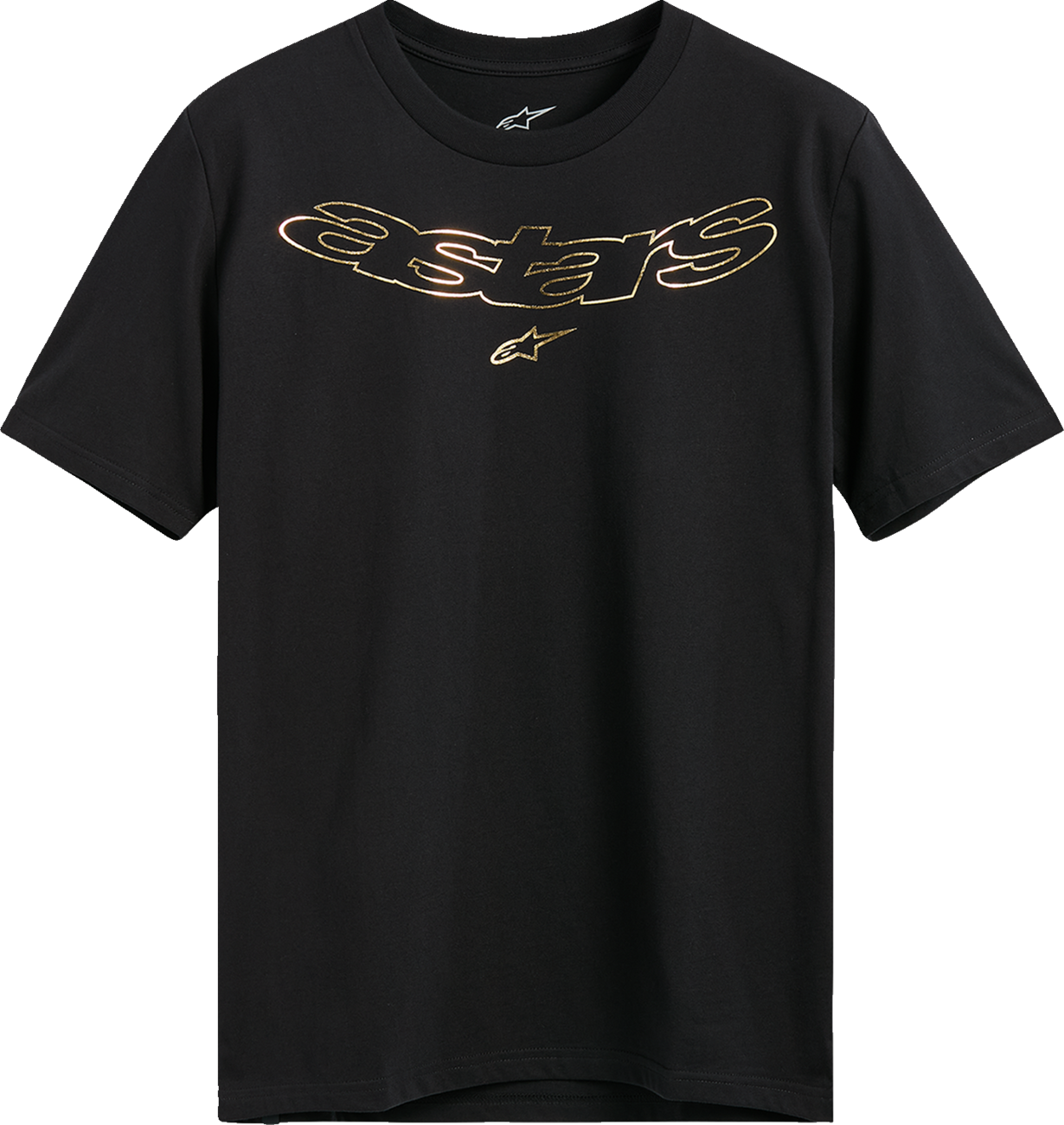 ALPINESTARS, Alpinestars Luxo CSF T-Shirt - Black 2XL - Comfortable Cotton-Poly Blend with Logo Artwork