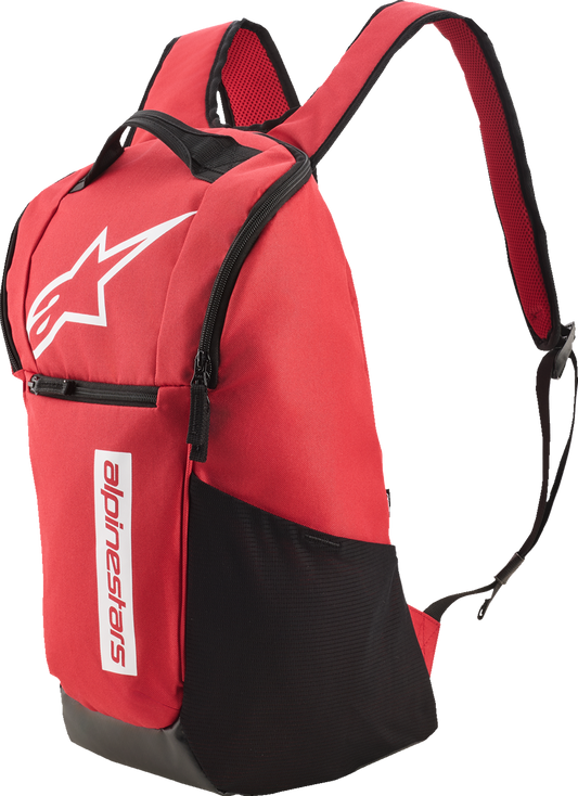ALPINESTARS, Alpinestars Defcon V3 Backpack - Red/White (Part Number 1235-91888-3020-OS)