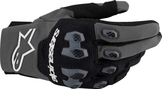 ALPINESTARS, Alpinestars Pro-Dura Gloves - Black/Gray XL | Durable Enduro Riding Gloves