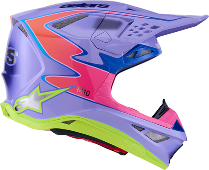 Alpinestars Supertech M10 helmet Jett Lawrence R01 MIPS in XL size, featuring sleek design and advanced safety features.