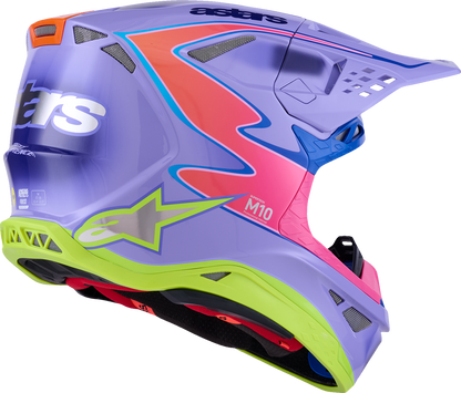 Alpinestars Supertech M10 Jett Lawrence R01 MIPS helmet in XL size, featuring a sleek design and advanced safety features.