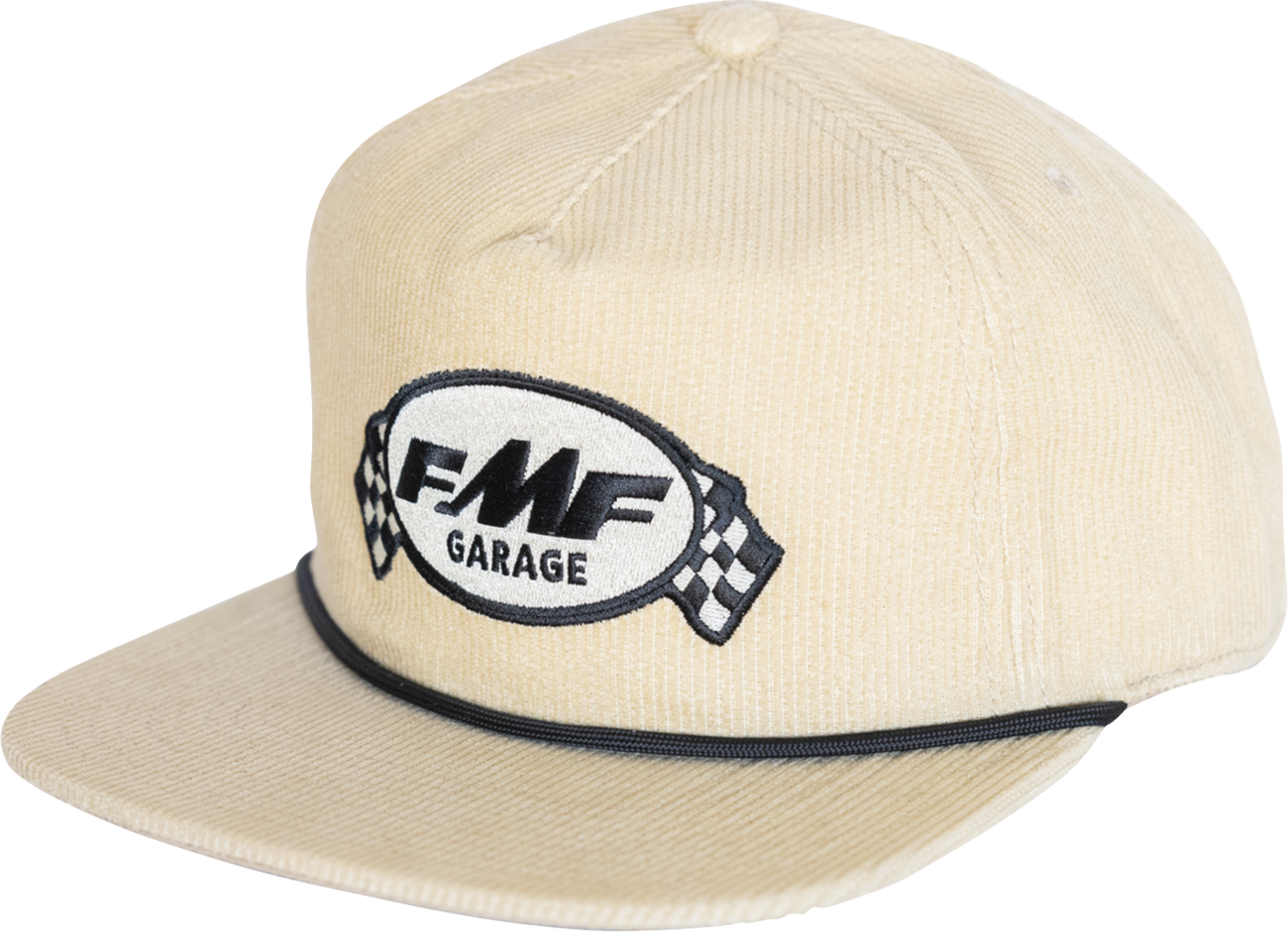 FMF Garage Cord Hat - Natural (Part Number: FA25196903NAT)