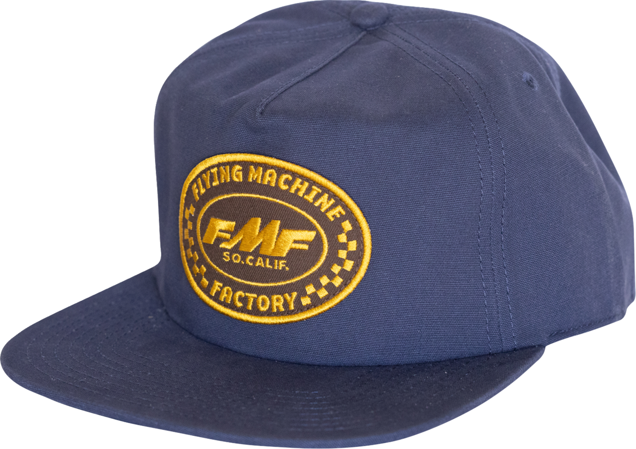 FMF Factory Flag Hat - Navy (Part Number: FA25196909NVY)