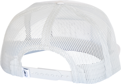 FMF Hauler Hat - Gray FA25196911GRY with Rope Trim and Woven Label