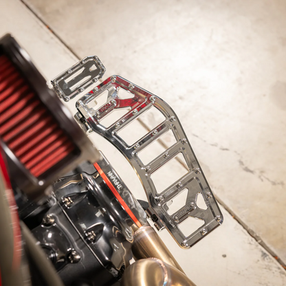 THRASHIN SUPPLY CO. Aggressor Brake Pedal - Chrome for Touring Models TSC-2221-3