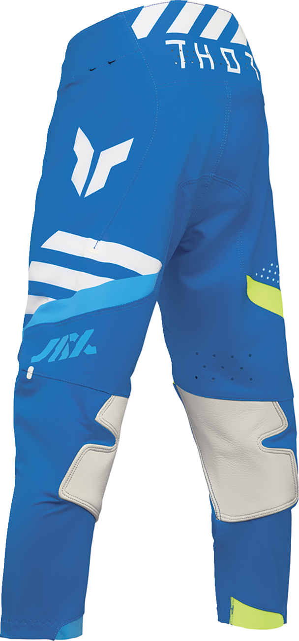 Blue THOR Youth Sportmode Synth Pants with elastic waistband and sporty design, size US 28, for active youth wear.