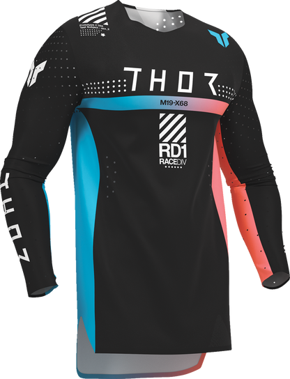 THOR, THOR Sportmode Synth Jersey Black XL (Part Number 2910-8373)