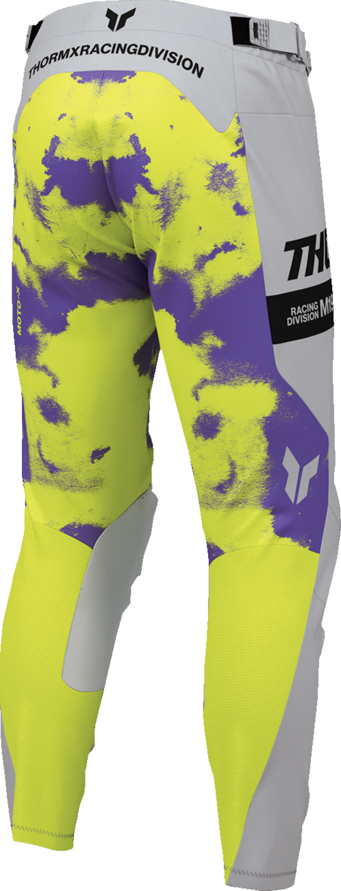 THOR, THOR Launchmode Bleach Pants - Gray/Acid US 34 | Part Number 2901-12324