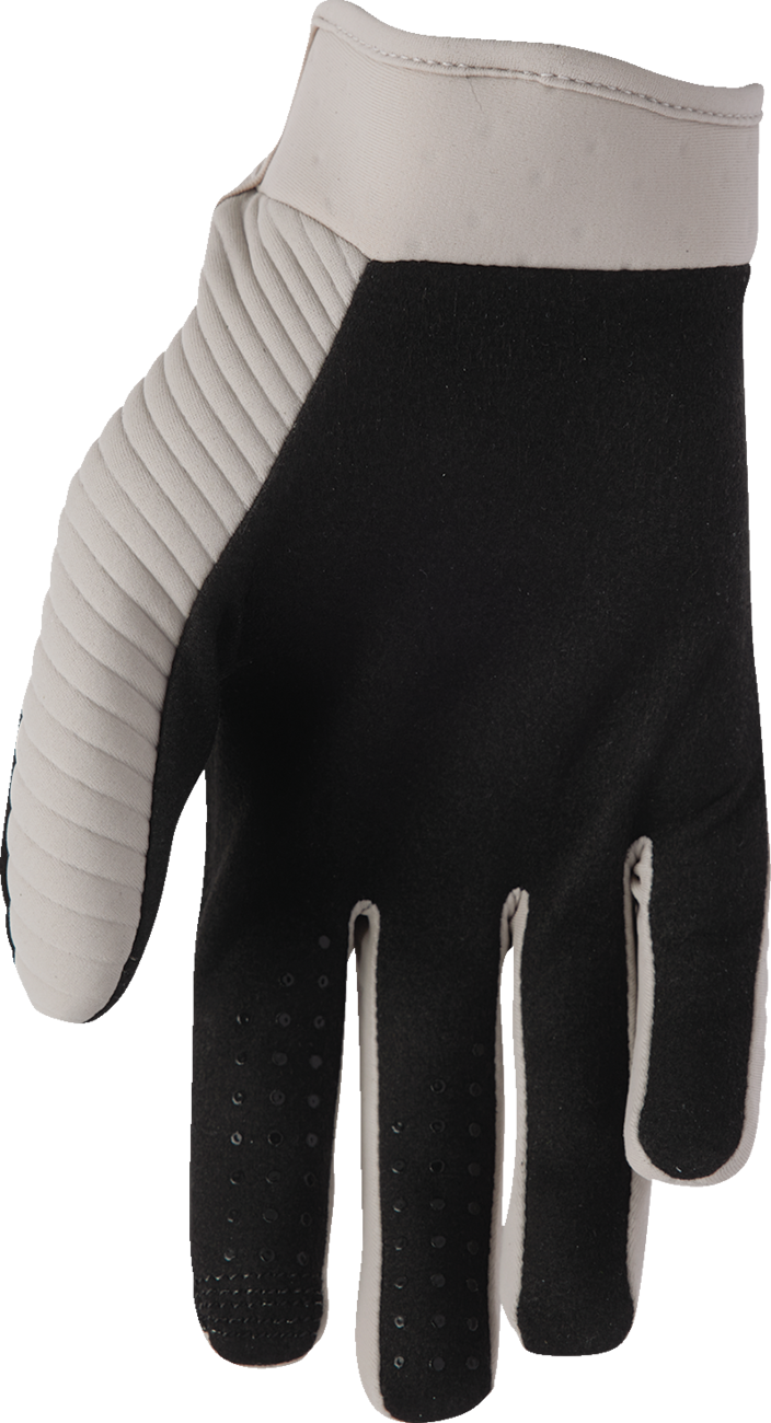 THOR Launchmode CW Gloves in Sand, size XL, featuring durable construction and adjustable wrist closure.
