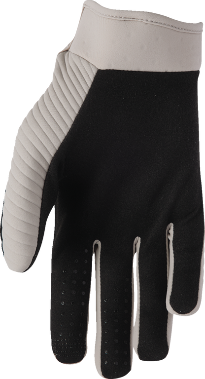 THOR Launchmode CW Gloves in Sand, size XL, featuring durable construction and adjustable wrist closure.