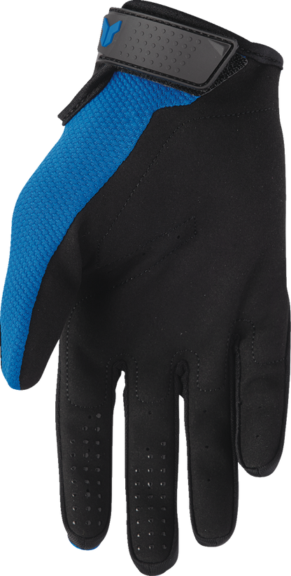 THOR, THOR Youth Ridemode Static Gloves XS by THOR - Blue, Part Number 3332-1930